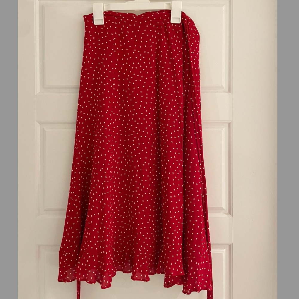 Reformation Wrap Skirt